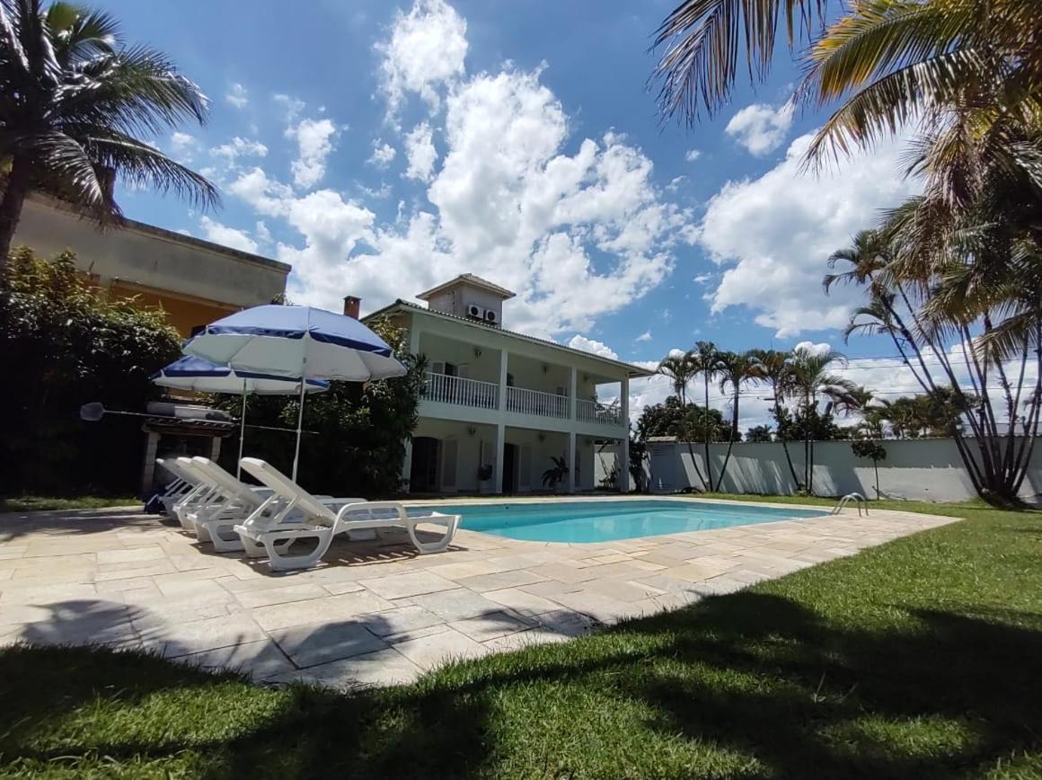 Casa Eventos E Temporada Com 4 Suites, Piscina, Churrasqueira, Wi-Fi, Ar Condicionado - Proximo Praia Mar Casado E Pernambuco - Guaruja - Extérieur photo